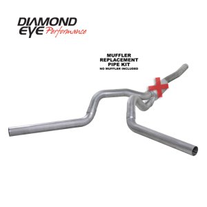 GMC 3500 Performance Exhaust - Diamond Eye Performance - Catback Dual Exit - `06-`07